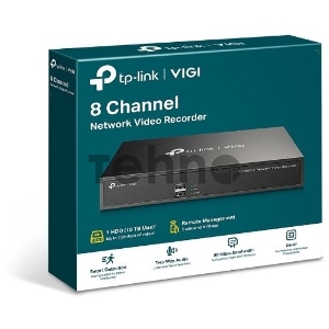 Сетевой видеорегистратор TP-Link VIGI NVR1008H 8 Channel Network Video Recorder