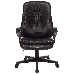 Кресло руководителя Бюрократ T-9950PL черный эко.кожа крестовина пластик, фото 2