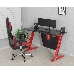 Стол игровой Cactus CS-GTZ-RDBK-CARBON столешница МДФ карбон каркас красный, фото 6