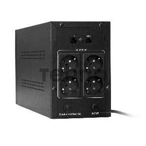 ИБП ExeGate SpecialPro Smart LLB-1600.LCD.AVR.EURO.RJ <1600VA/950W, LCD, AVR, 4 евророзетки, RJ45/11, Black>