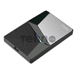 Накопитель внешний  SSD External Netac 2.0Tb Z7S <NT01Z7S-002T-32BK> (USB3.2, up to 550/480MBs, 89х60х11.5mm, Aluminium+Steel+Plastic)