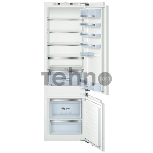 Встраиваемый холодильник Bosch KIS87AF30R белый (двухкамерный)