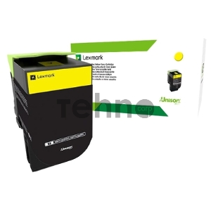 Тонер-картридж Lexmark желтый для CX310/410/510 2K