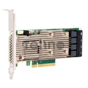 Контроллер MegaRAID 9460-16I SGL (05-50011-00), PCIe 3.1 x8 LP, SAS/SATA/NVMe, RAID 0,1,5,6,10,50,60, 16port(4 * int SFF8643), 4GB Cache, 3516ROC