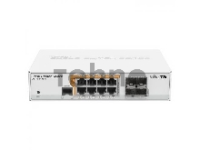Маршрутизатор 8PORT 1000M 4SFP CRS112-8P-4S-IN MIKROTIK