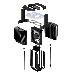 Кулер для процессора Cooler Master CPU Cooler MasterAir MA620M, 650-2000 RPM, 200W, ARGB LED fan, ARGB LED controller, Full Socket Support, фото 13