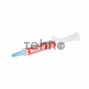 Смазка силиконовая REXANT, «Демпферная» ПМС-60000, 2 мл, шприц Смазка силиконовая REXANT, «Демпферная» ПМС-60000, 2 мл, шприц