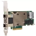 Контроллер MegaRAID 9480-8I8e SGL (05-50031-00), PCIe 3.1 x8 LP, SAS/SATA/NVMe, RAID 0,1,5,6,10,50,60, 16port(2 * int SFF8643 + 2 * ext SFF8644), 4GB Cache, 3516ROC, фото 2