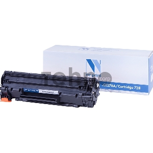 Картридж NV Print совместимый HP CE278A/Canon728 для LJ P 1566/P1606/Canon MF4410/MF4430/MF4450 (2100k)