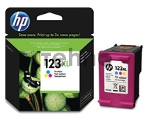 Картридж Hewlett-Packard HP 123XL Color
