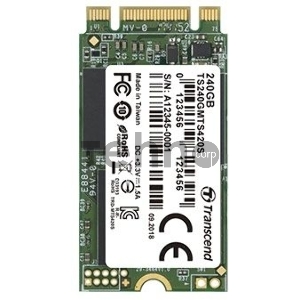 Твердотельный диск 240GB Transcend MTS420, 3D NAND, M.2[R/W - 560/500 MB/s]