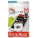 Флеш карта microSD 64GB SanDisk microSDXC Class 10 Ultra UHS-I 100MB/s, фото 3