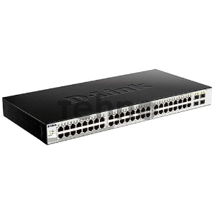 Коммутатор D-Link Managed Gigabit Switch with 48 10/100/1000Base-T + 4 SFP Ports DGS-1210-52/ME/B1A
