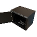Шкаф коммутационный WRline (WR-TW-1566-SR-RAL9004) настенный 15U 600x600мм пер.дв.металл 2 бок.пан. 60кг черный 520мм 775мм IP20 сталь, фото 1