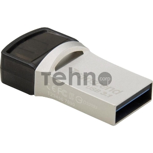 Флеш Диск Transcend 64GB JetFlash 890, USB Type-C, OTG ,Металл