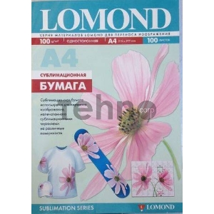 Сублимационная бумага Lomond для струйной печати, матовая, односторонняя, А4, 100 г/м2, 100 листов. Сублимационная бумага Lomond для струйной печати, матовая, односторонняя, А4, 100 г/м2, 100 листов.