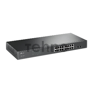 Коммутатор 16-port Gigabit PoE Easy Smart switch, 802.3af on ports 1-16, PoE budget 192 watts, desktop and rack-mountable