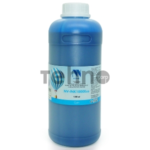 Чернила NV экосольвентные NV-INK1000 Cyan Eco для аппаратов MIMAKI JV2/JV22/JV2/JV4/ROLAND RS640/FJ740/MUTOH 900C/1604/DX5 (1000ml) Китай