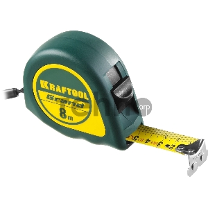 Рулетка KRAFTOOL GRAND 34022-08-25  8м/25мм с ударостойким корп.