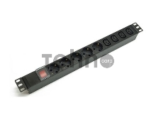 Блок распределения питания C3 Solutions SOC.BR 230.10B-5S-4С13-С14 B NT447070 гор.размещ. 5xSchuko 4xC13 10A C14 Блок распределения питания C3 Solutions SOC.BR 230.10B-5S-4С13-С14 B NT447070 гор.размещ. 5xSchuko 4xC13 10A C14