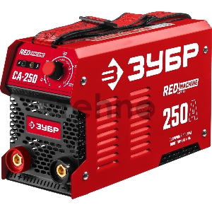 Сварочный инвертор ЗУБР СА-250 250 А, MMA, 9300 Вт, 220 В, 1.6-6 мм Сварочный инвертор ЗУБР СА-250 250 А, MMA, 9300 Вт, 220 В, 1.6-6 мм