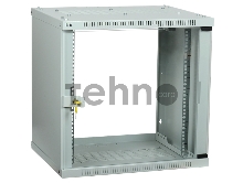 Шкаф ITK LWE3-09U64-GF LINEA WE 9U 600x450 мм дверь стекло серый