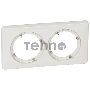 Celiane Рамка 2 поста IP44, белая