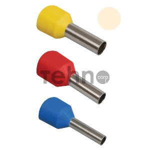 Наконечник-гильза IEK Е10-12 10мм2 (слонов. кость, 20шт)