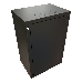 Шкаф коммутационный WRline (WR-TW-1845-SR-RAL9004) настенный 18U 600x450мм пер.дв.металл 2 бок.пан. 60кг черный 370мм 908мм IP20 сталь, фото 3