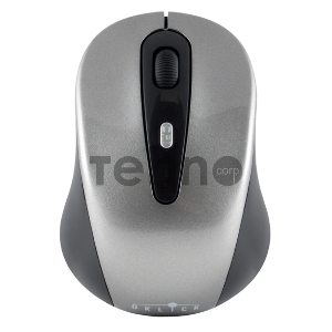 Мышь Oklick 435MW серый/черный оптическая (1600dpi) беспроводная USB (3but)