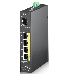 Коммутатор ZYXEL RGS100-5P, 5  Port unmanaged PoE Switch, 120 Watt PoE, DIN Rail, IP30, 12-58V DC, фото 3