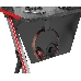 Стол игровой Cactus CS-GTX-AL-CARBON-RED столешница МДФ карбон каркас серебристый, фото 5