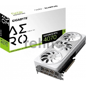 Видеокарта Gigabyte GV-N4070AERO OC-12GD Geforce RTX 4070 AERO OC