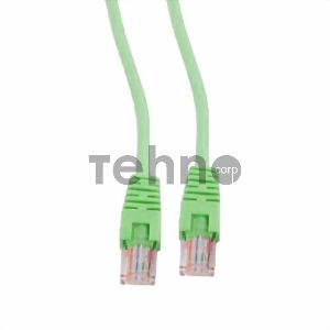 Патч-корд UTP Cablexpert кат.5e, 2м, литой, многожильный (зеленый)