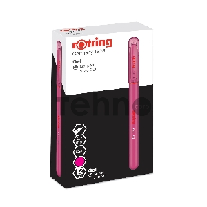 Ручка гелевая Rotring GEL (2114453) 0.7мм розовый