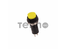 Выключатель-кнопка  250V 1А (2с) ON-OFF  желтая  REXANT