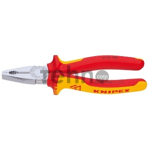 Пассатижи KNIPEX 0306180 1000V 180мм электротехнический. сталь инструментальная, закаленная Пассатижи KNIPEX 0306180 1000V 180мм электротехнический. сталь инструментальная, закаленная