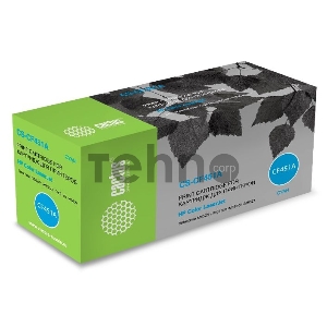 Тонер Картридж Cactus CS-CF451A голубой (10500стр.) для HP Color LJ Enterprise M652dn /M653dn /M681dh