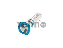Фонарь светодиодный аккум. 3W LED 2 режима бок. панель COB 2Вт с зарядным устройством переходник для глубоких розеток в компл. КОСМОС KOCAc7023WLED