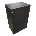 Шкаф коммутационный WRline (WR-TW-1866-SR-RAL9004) настенный 18U 600x600мм пер.дв.металл 2 бок.пан. 60кг черный 520мм 908мм IP20 сталь, фото 3