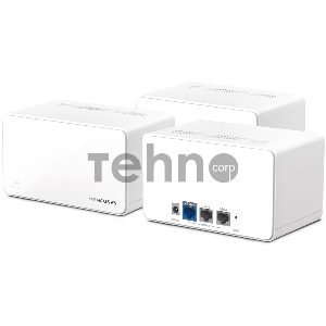 Бесшовный Mesh роутер Mercusys Halo H90X(3-pack) AX6000 10/100/1000BASE-TX