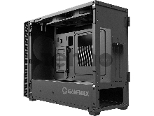 Корпус GameMax Abyss ITX без БП (Черн., Mini-ITX, зак.стекло,USB3.0, 2*120мм вент+пульт)