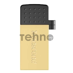 Флеш Диск Transcend 32Gb Jetflash 380 TS32GJF380G USB2.0 золотистый