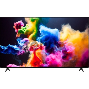 Телевизор TCL 55 55P637, 4K Ultra HD, черный, СМАРТ ТВ, Google TV
