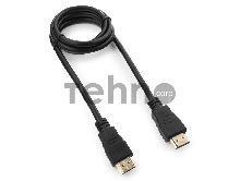 Кабель HDMI Гарнизон 1м, v1.4, M/M, черный, пакет (GCC-HDMI-1М)