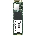 Твердотельный диск 512GB Transcend MTE110S, 3D TLC NAND, M.2 2280,PCIe Gen3x4, DRAM-less, фото 3