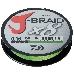 Леска плетеная DAIWA "J-Braid X8" 0,16мм 150м (флуор.-желтая), фото 2
