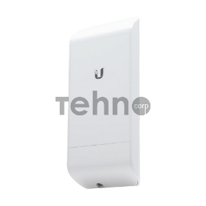 Точка доступа UBIQUITI LocoM2(EU) Wi-Fi и AirMAX. 802.11g/n, интегрированная антенна 8 дБ (45°*45°),10/100 RJ45 Ethernet
