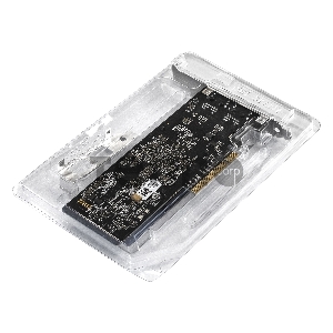 Сетевой адаптер ExeGate EXE-X550-T2 (PCI-E x8 v3.0, порты 2xRJ45 (медные), 10Gb/s (10/5/2.5/1Gb/s, 100Mb/s), Server NIC Intel Chipset X550)