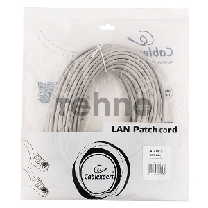 Патч-корд UTP Gembird/Cablexpert 5e, 20м, литой, многожильный (PP12-20M)